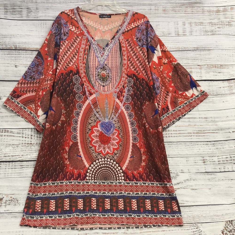 Sheilay Bohemian Print Dress - Picture 10 of 13